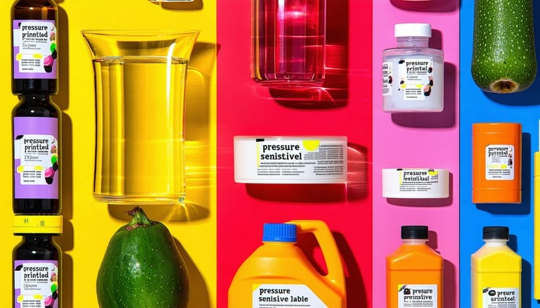 A vibrant image showcasing a variety of consumer g