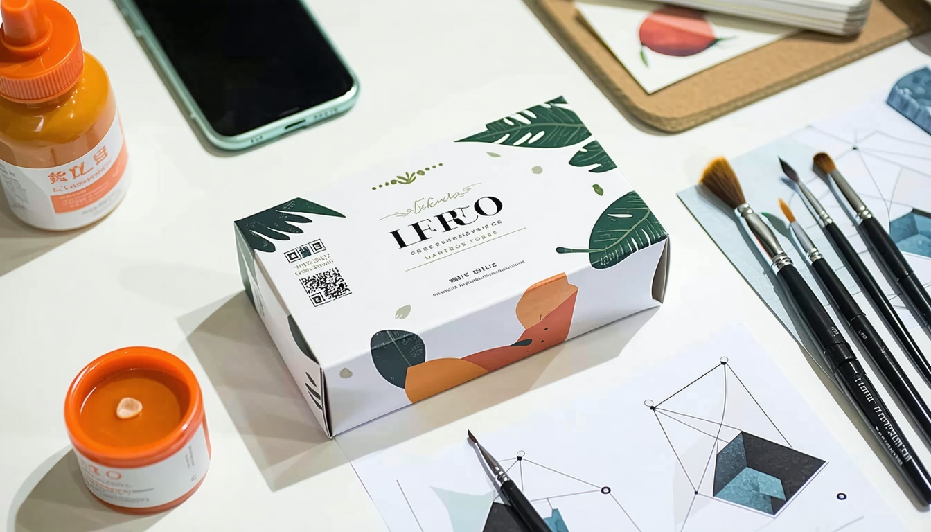 Visually appealing prototype packaging displayed o